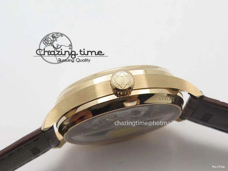 MIROTIME 0505 Portuguese Real PR IW500127 RG ZF 1:1 Best Edition Grey Red Dial On Brown Leather Strap A52010 V AllSeason 7331